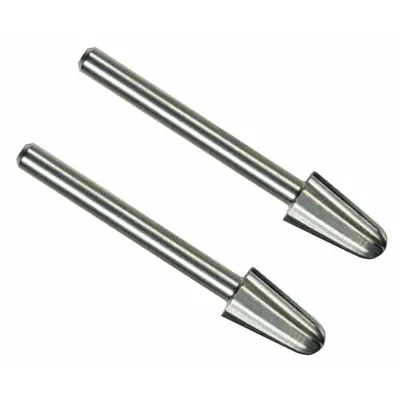 DREMEL Carving Bit: High Grade Steel, Tapered, 1/4 in Head Wd, 7/16 in Head Lg - Carving & Engraving Bits for Rotary Tools