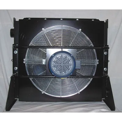 AKG Air Cooled Aftercooler: 850 hp Max Compressor Output Power, 4,800 cfm, 230/460V AC - Fan Powered Compressed Air Aftercoolers