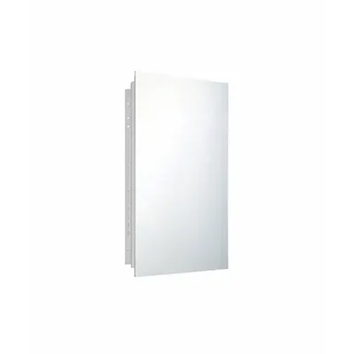 KETCHAM Mirrored Medicine Cabinet: Rectangular, Glass, 26 in Overall Ht, 16 in Overall Wd - Mirrored Medicine Cabinets