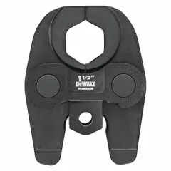 This jaw and ring set is designed for use with professional-grade press tools to form leak-free joints on 1-1/2 in copper and stainless steel pipe. Suitable for plumbing, HVAC, and industrial piping applications.