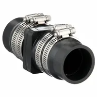 Swing check valve for general-purpose media, constructed from TPR material. Features socket x socket connections with female socket ends for straightforward installation in piping systems requiring backflow prevention
