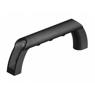 FATH INC. Handle: 15 Series/40 Series/45 Series, Metric, Polyamide, Black, Drop-In - Standard Handles