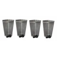 LOVEJOY Leg Kit: 3JWR6/3JWR7/3JWT9/3JWU1, 2.95 in Overall Ht, 1.38 in Overall Wd, Aluminum (MPN 84527101301)