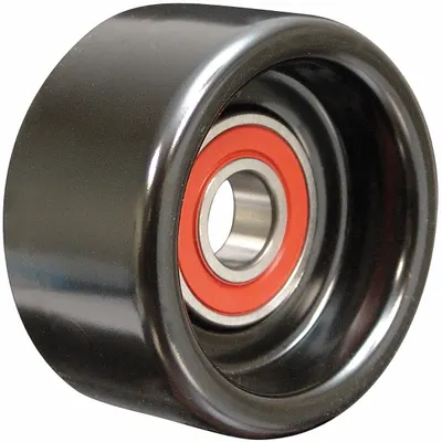 DAYCO Idler Pulley: Idler Pulley, 89016, Serpentine, Flat, Flangeless Flange - Flat Idler Pulleys for Vehicles