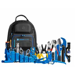This 28-piece fiber optic tool kit provides the tools needed to access and prepare fiber optic cables for termination. It includes a JIC-1022 wire stripper for 10 to 22 AWG wires. Suitable for cutting and preparing fiber optic cables for splicing or connectorization.