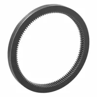 Internal Ring Gear: Module m 2.5, 120 Teeth, 300 mm Pitch Dia, Black Oxide Coated Carbon Steel (MPN SIR2.5-120)
