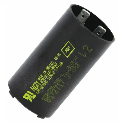 WHIRLPOOL Capacitor: 8572717 - Whirlpool Washing Machine & Dryer Parts