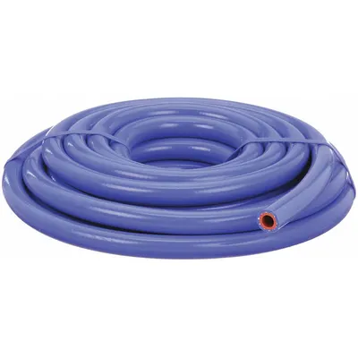 FLEXTECH Heater Hose: 1/2 in Hose Inside Dia., 25 ft Hose Lg, Blue, Silicone - Silicone SAE J20R3 Heater Hoses