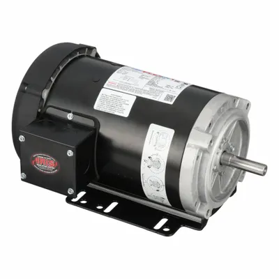 LEESON General Purpose Motor: C-Face/Universal Mount, Totally Enclosed Fan Cooled - Leeson Flex-In-1 3-Phase General Purpose AC Motors