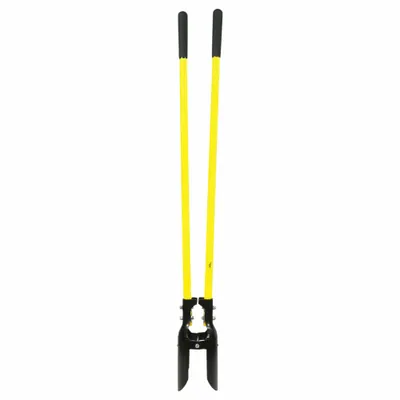 NUPLA Manual Post Hole Digger: Fiberglass Handle Material, 48 in Handle Lg - Post Hole Diggers
