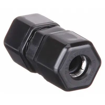 PARKER Compression Fitting Union: 5/16 in OD x 5/16 in OD Size - Polypropylene Compression Tube Fittings