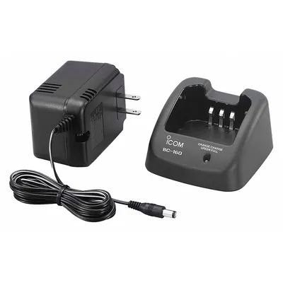 ICOM Single Unit Charger: Fits Icom, For F14/F3011/F3021/F3161/F4011/F4021/F4161 Series - ICOM-Compatible Chargers & Power Cords