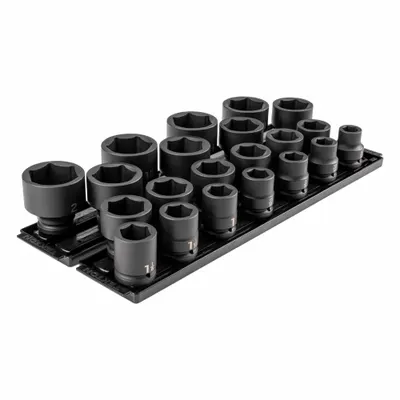 TEKTON Impact Socket Set: 3/4 in Drive Size, Small Set (0-50 pieces) Set Size - SAE Impact Socket Sets