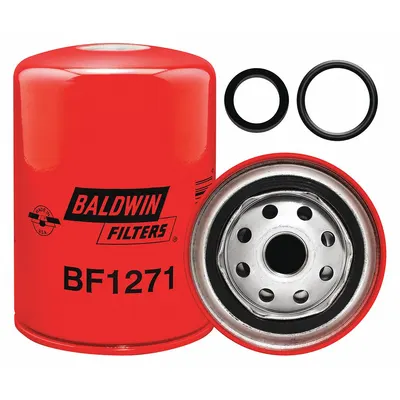 BALDWIN FILTERS Fuel Filter: Spin-On, 3 11/16 in Outside Dia, M20-1.50 Thread Size - Spin-On Fuel Filters