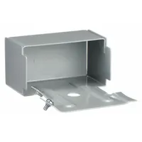 LEGRAND Entrance End: 3000, 1 1/2 in Ht, 2 3/4 in Raceway Wd, Steel, Gray (MPN G3010AE)