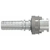Quick Connect Hose Coupling: 1/2 in Body Size, 3/8 in Hose Fitting Size, Push-to-Connect (MPN 4PS3)