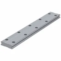 Linear Guide Rail: 27, 160 mm Overall Lg, 27 mm Overall Wd, 15 mm Overall Ht, Carbon Steel (MPN HRW27-160L)