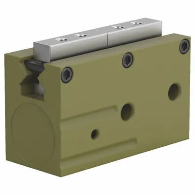 ROBOHAND Parallel Gripper: 1/4 in Stroke Lg, 5 psi to 100 psi, 100 psi Max Op Pressure - Long Precision Parallel Grippers