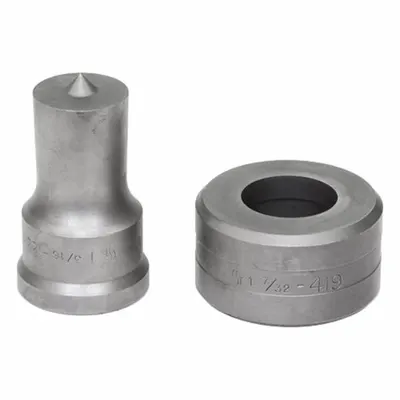 EDWARDS Oversize Round Punch & Die Set: Edwards, IW55, IW65, IW100, IW120, Round - Punching Dies