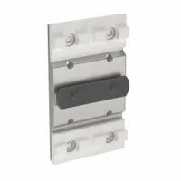Linear Bearing: 15 Series, 2 13/16 in L x 4 3/4 in W x 1/2 in H, Silver, Double Mount, Std, Anodized (MPN 6864)