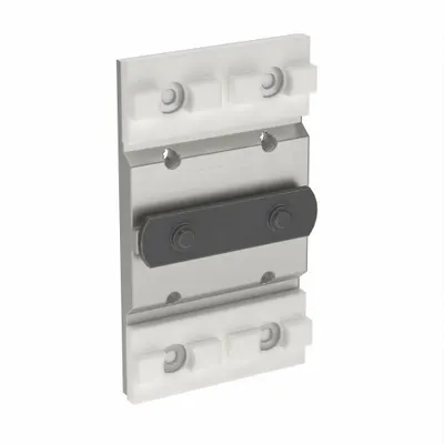 80/20 Linear Bearing: 15 Series, 2 13/16 in L x 4 3/4 in W x 1/2 in H, Silver - Modular Linear Bearings