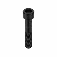 This socket head cap screw features a 7/16"-14 thread size and 2-1/2" length, with a 3/8" drive size. Made from alloy steel with a black oxide finish, it is designed for right-hand threading. Suitable for fastening components in machinery, tooling, and industrial assemblies where a flush-mount fastener is required. Sold in a 50-pack
