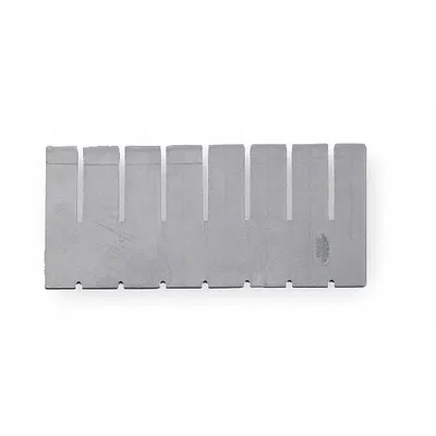 METRO MBA166 Clear Drawer Tote Divider for Medical Carts, 15-1/4 in Wd - Drawer Totes & Dividers for Medical Carts