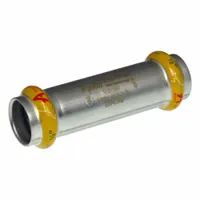 APOLLO Crimp Coupling Fitting: 3/4 in Pipe x 3/4 in Pipe Size, Press-fit x Press-fit, HNBR (MPN 123456817)