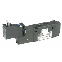 PARKER Solenoid Air Control Valve: B3, Four-Way / Two-Position, Single Solenoid, 24V DC, Non-Locking (MPN B310BB549C)