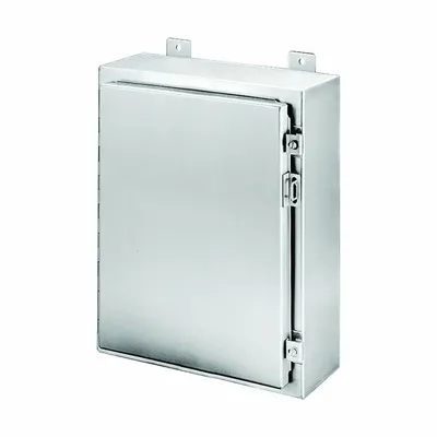 HOFFMAN Enclosure: 304 Stainless Steel, 30 in x 24 in x 12 in, NEMA 12/13/3/3R/3RX/4/4X - Stainless Steel Enclosures