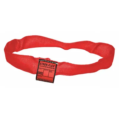 STREN-FLEX Round Sling: Type 5, Polyester, Nylon, 12 ft Sling Lg - Endless Round Slings