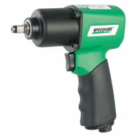 SPEEDAIRE Air Impact Wrench: Full-Size, 3/8 in Drive, Pistol-Grip, Square, Std, Friction Ring