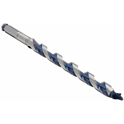 BOSCH Hybrid Drill Bit: 11/16 in Drill Bit Size, 13 in Overall Lg, Hex Shank - Hybrid Spur & Ship Auger Drill Bits