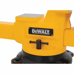 Standard-duty combination bench and pipe vise with 6-inch jaw face width, 6-inch maximum jaw opening, and 3 3/4-inch throat depth. Covered design for clamping workpieces and pipes in industrial settings.