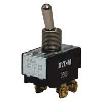 EATON Toggle Switch: 3 Position, 3 Connections, SPDT, Screw Terminals Connection, X Series (MPN XTD2D2A)