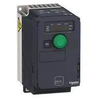 SCHNEIDER Variable Frequency Drive: In Phase Three, Out Phase Three, 3/4 hp, IP20, No Bypass, Black (MPN ATV320U06M3C)