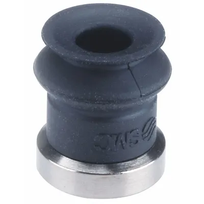 SMC Vacuum Pad: w/o Adapter, 10 mm Pad Dia, Conductive Silicone, 50A - Bellows Type Electronics Industry Vacuum Pads