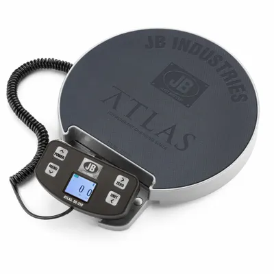 JB INDUSTRIES Charging Scale: 250 lb Max, Wired Handset Display, JB GO - Wireless Electronic Refrigerant Scales