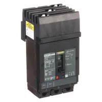 Molded Case Circuit Breaker: 20 A Amps, 65kA at 240V AC, Fixed, Lug, ABC, 350 A Low Amp Trip Setting (MPN HGA36020)