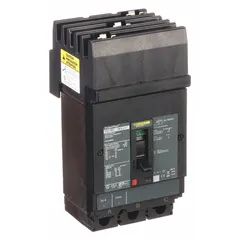 Molded Case Circuit Breaker: 20 A Amps, 65kA at 240V AC, Fixed, Lug, ABC, 350 A Low Amp Trip Setting (MPN HGA36020). Key specifications — Terminal Connection: Lug; Phase Connection: ABC; Max. AIR Rating: 65kA at 240V AC; Instantaneous Trip: Fixed; Series: HG.