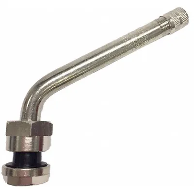 HALTEC TV-555D Clamp-In L-Shape Tire Valve Stem - Tire Valve Stems