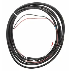 This pendant station cord connects a hoist control pendant to the hoist, enabling single-speed lifting and lowering operations. It is used in industrial material handling applications for overhead lifting control.