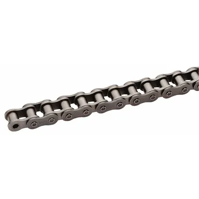 TSUBAKI Roller Chain: Stainless Steel, Single Strand, 10B, 5/8 in Pitch - Stainless Steel British Standard Roller Chains