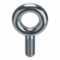 Machinery Eye Bolt: Without Shoulder, Steel, Zinc-Plated, 3 in Thread Lg, 3 in Shank Lg (MPN K2012-ZN)