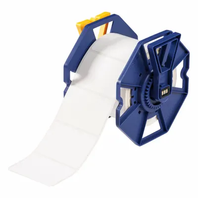 BRADY Pre-Cut Label Stock Roll: 2 in x 3 in, Acrylic, Permanent Adhesive, 750 Labels - Brady Inkjet Precut Label Rolls