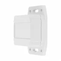 HAMMOND Enclosure: Polycarbonate, 2 in x 2 in x 2 in, NEMA 12/13/4/4X/6/6P, Screw On, Solid Cover (MPN 1555B2F22GY)
