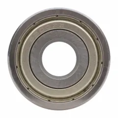 Ball bearing for air tool replacement, compatible with Part # 5ZL21G. Used to reduce friction in rotating assemblies, supporting tool performance in maintenance and repair applications.