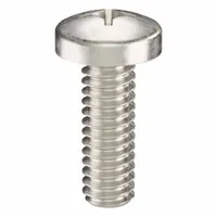 Pan head machine screw with 1/4"-20 thread, 3/4" length, made from 316 stainless steel with plain finish. Features a Phillips drive size #3. Supplied in a 25-pack. Suitable for general fastening applications requiring corrosion resistance