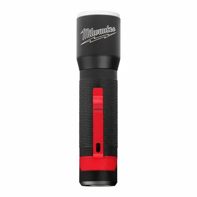 MILWAUKEE Cordless Flashlight: 325 lm, 5 hr Run Time at Max. Brightness, 115 m Max Beam - Flashlights