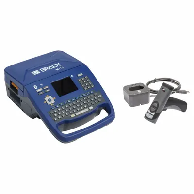 BRADY Portable Printer: Cable and Wire Labeling, Bluetooth Connected, 2" - Portable Label Printers